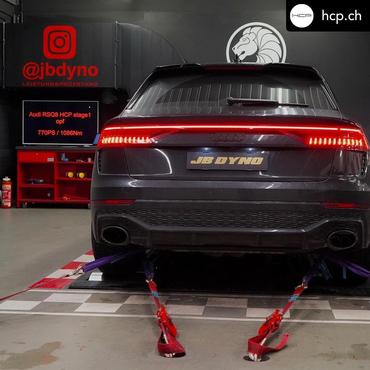 Audi RSQ8 running our stage 1